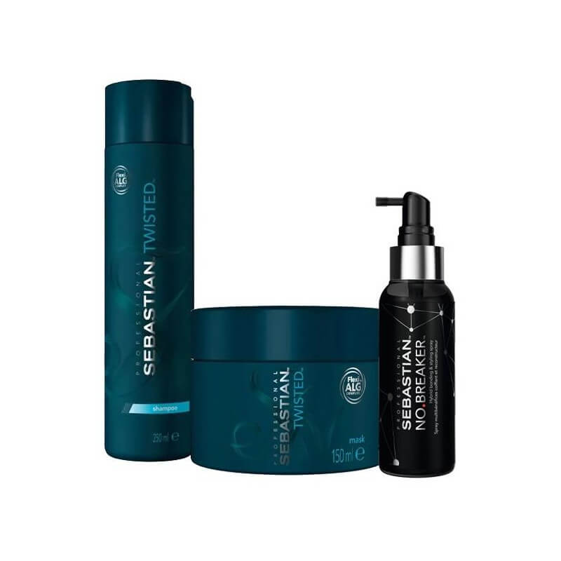 Pack Twisted com spray multi-benefícios No.Breaker Sebastian Professional