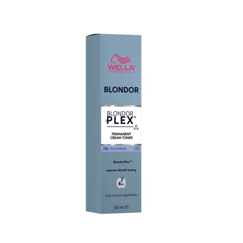 Toner Crème BlondorPlex Ultra Cool Booster Wella 60ML 

Dit is een product van Wella, een toner crème genaamd BlondorPlex Ultra 