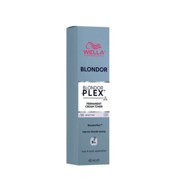 Toner crème BlondorPlex Lightest Pearl Wella 60ML
