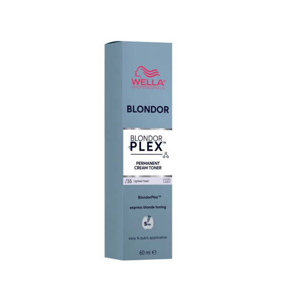Toner crema BlondorPlex Lightest Pearl Wella da 60ML.