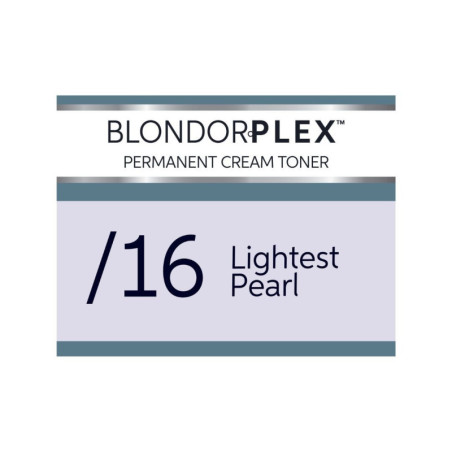 Tóner crema BlondorPlex Lightest Pearl de Wella 60ML.