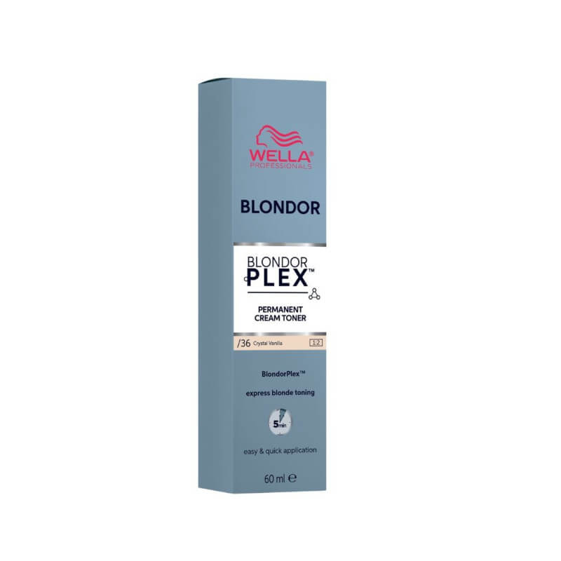 Toner Crema BlondorPlex Crystal Vanilla Wella 60ML