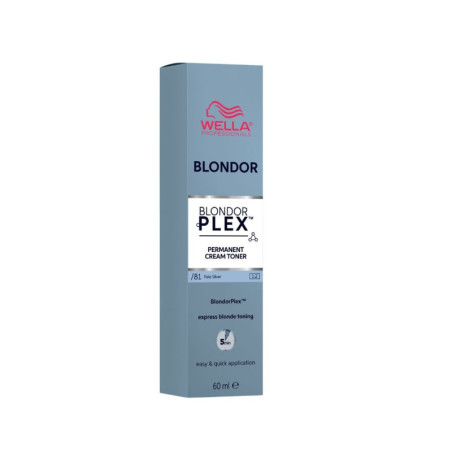 Toner Crème BlondorPlex Pale Silver Wella 60ML