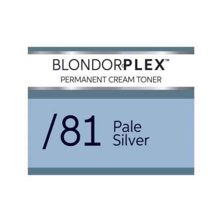 Toner Crema BlondorPlex Pale Silver Wella 60ML