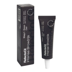 Wimpern- und Augenbrauenfarbe Deep Black n°1 RefectoCil 15ml