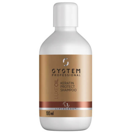 L1 System Professional LuxeOil Champú protector de queratina 50ml