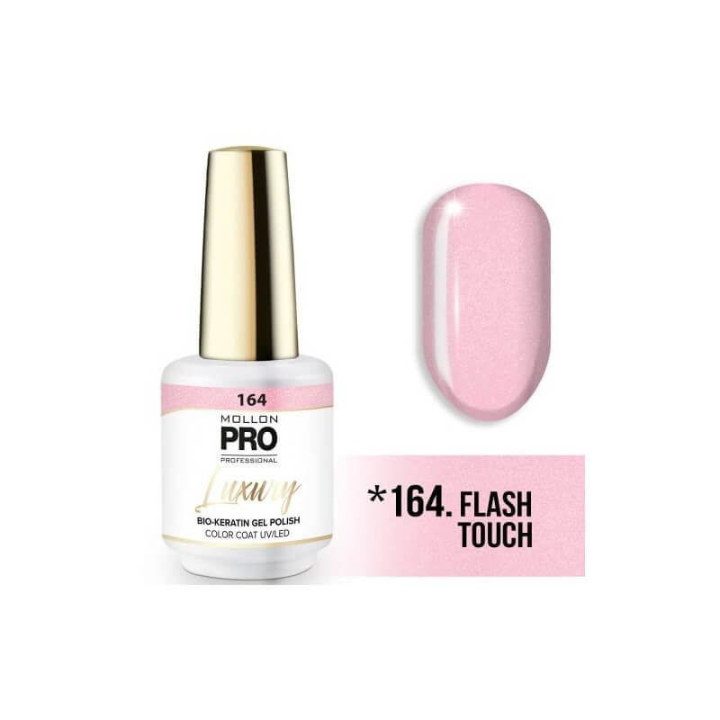 Vernis semi-permanent Luxury n°156 seashell Mollon Pro 8ML