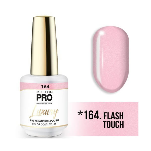 Luxuriöser semi-permanenter Nagellack Nr. 156 Seashell Mollon Pro 8ML