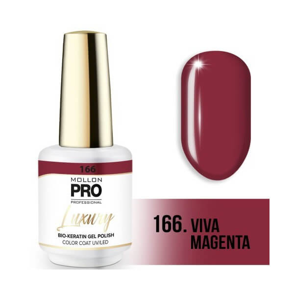 Luxury semi-permanent nail polish n°156 seashell Mollon Pro 8ML