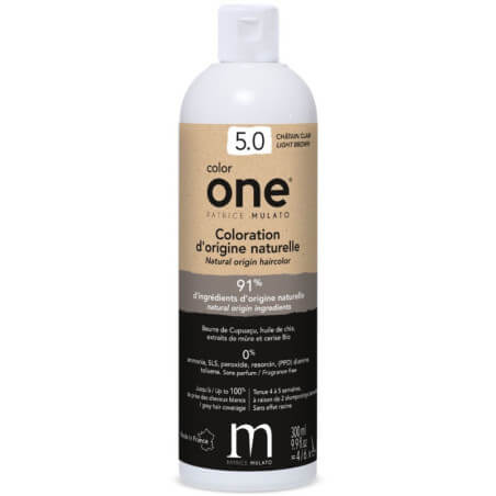 Coloração Color One 5.0 castanho claro Patrice Mulato 300ML