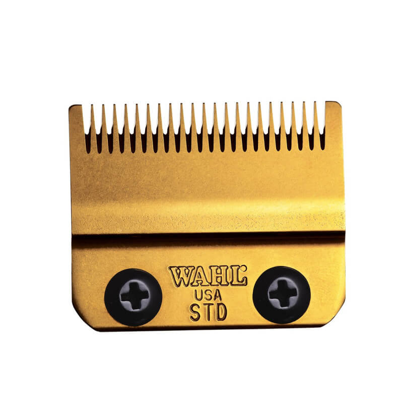 Gold blade cutting head for Wahl Magic Clip.