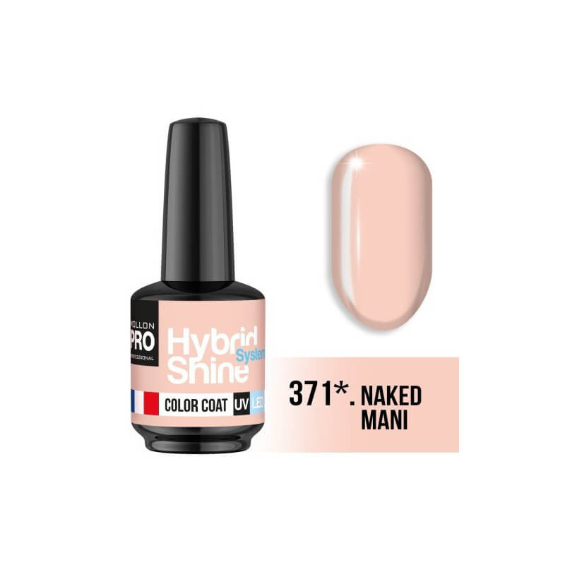 Mini vernis semi-permanent Hybrid Shine n°371  Mollon Pro 8ML