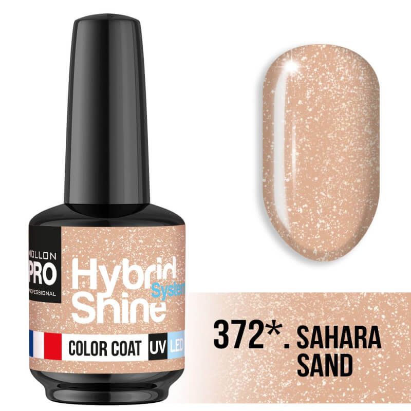 Mini esmalte de uñas semipermanente Hybrid Shine Fleur de beauté Mollon Pro n°363 8ML