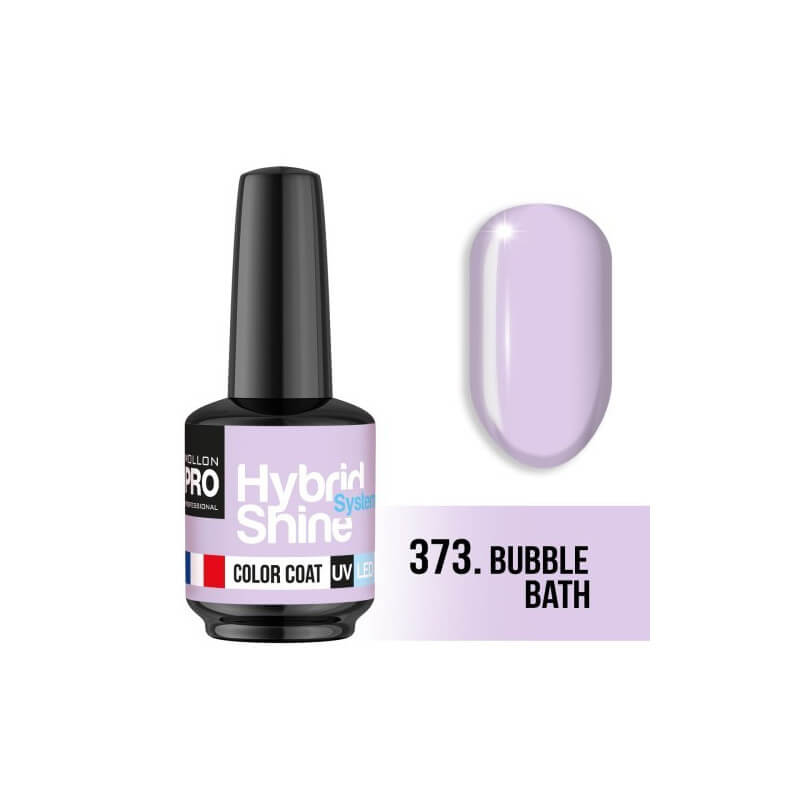 Mini esmalte de uñas semipermanente Hybrid Shine Fleur de beauté Mollon Pro n°363 8ML