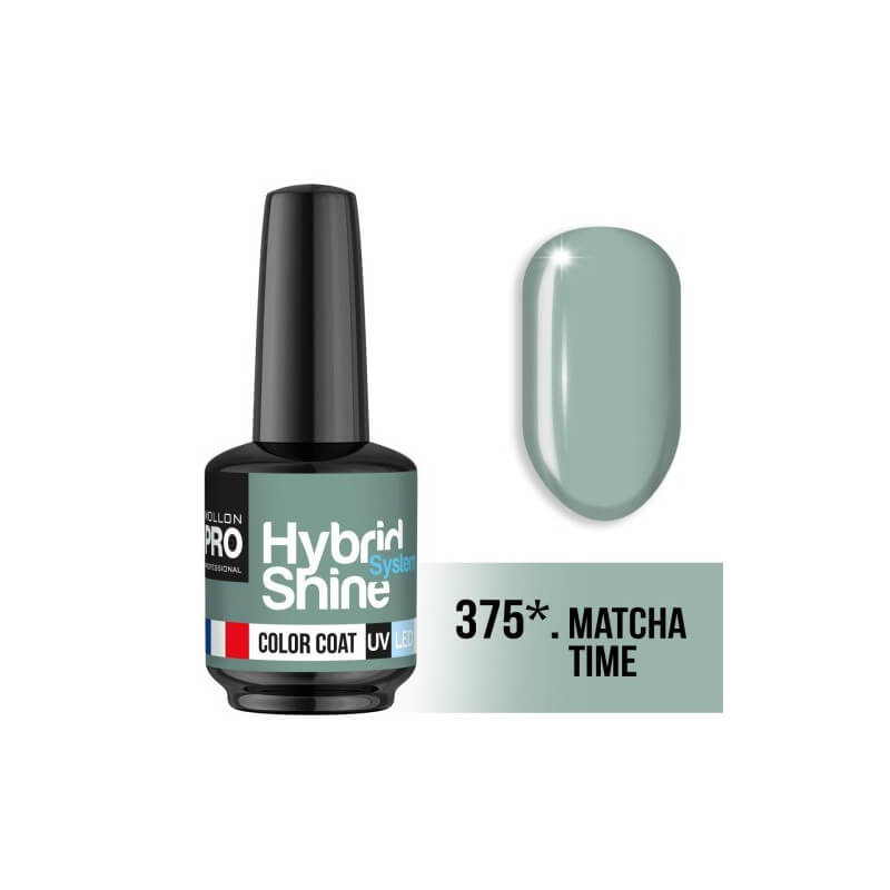 Mini semi-permanent nail polish Hybrid Shine Fleur de beauté Mollon Pro n°363 8ML