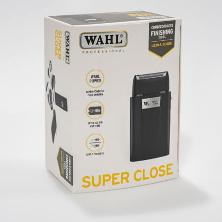 Tondeuse de finition Super Close noire Wahl