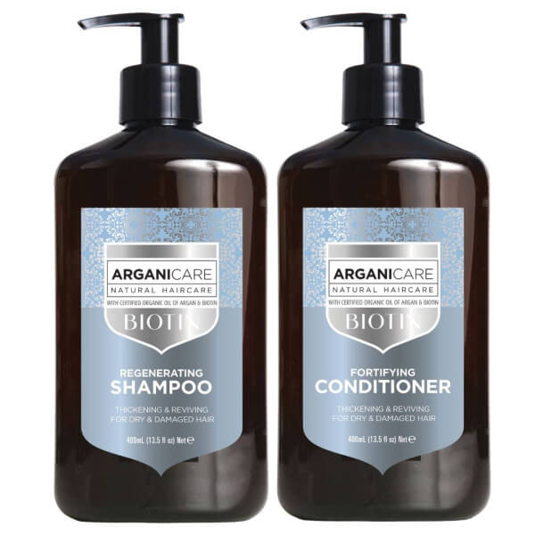 Duo cabelo seco & danificado Biotina Arganicare Duo cabelo seco & danificado Biotina Arganicare