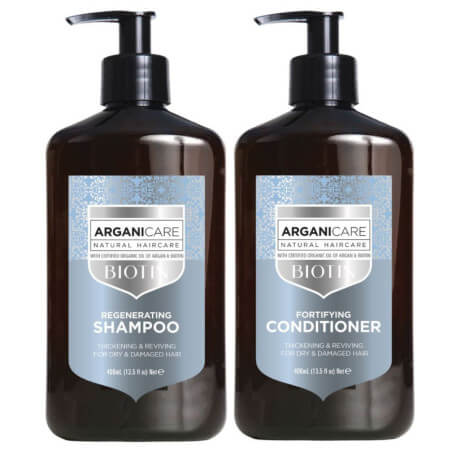 Duo cabelo seco & danificado Biotina Arganicare