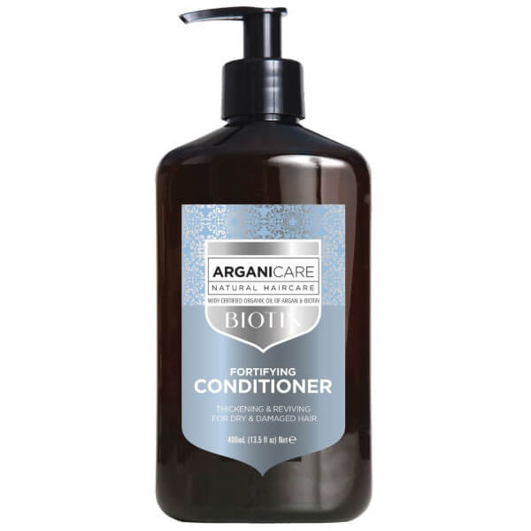 Amaciador fortificante para cabelos secos com Biotina Arganicare 400ML Amaciador fortificante para cabelos secos com Biotina Arganicare 400ML