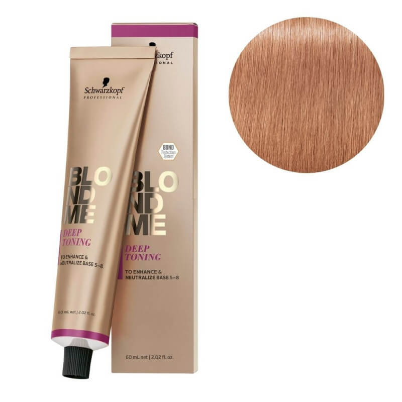 Rubio en crema tonalidad melocotón sorbete dt BlondMe Schwarzkopf 60ml