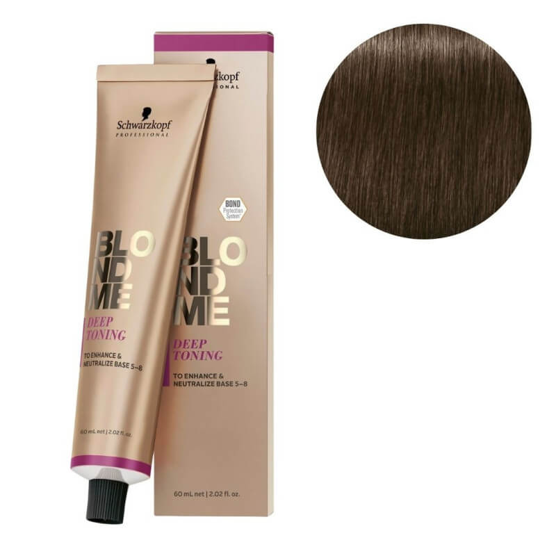 Schwarzkopf BlondMe crema sfumatura castano scuro 60ml