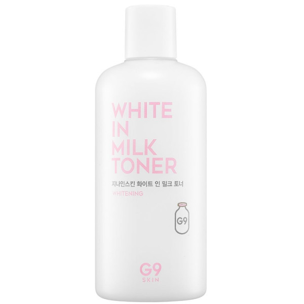 Tonique éclaircissant White in milk G9 Skin 300ML