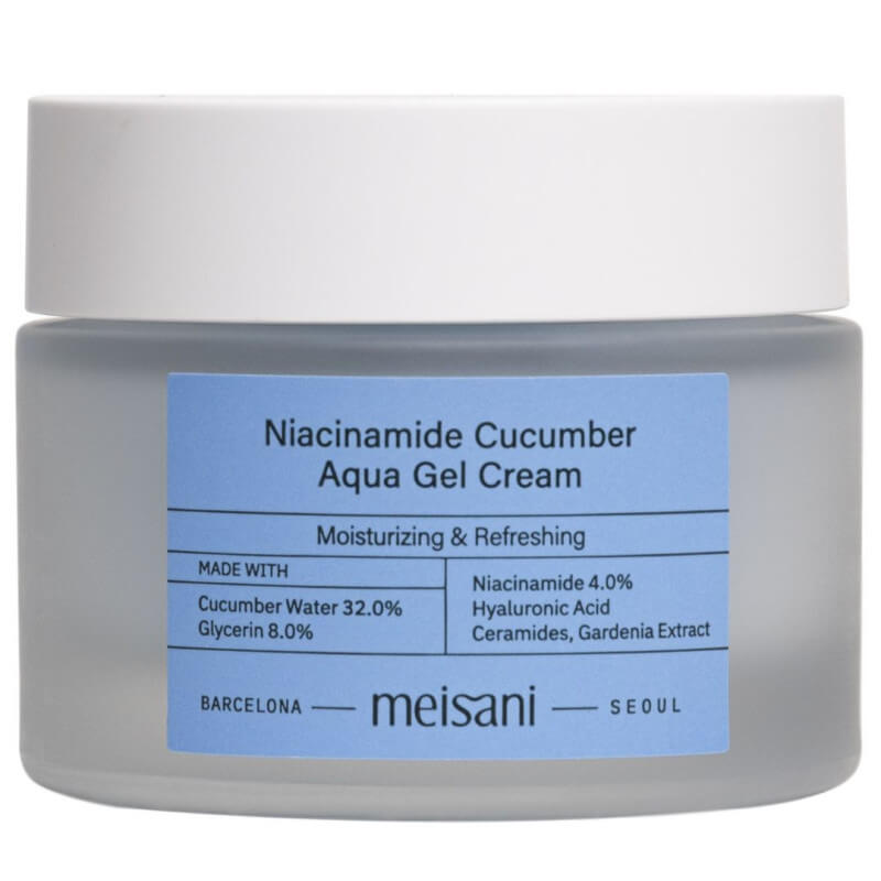 Crème-gel hidratante ultra leve com pepino Meisani 50ML