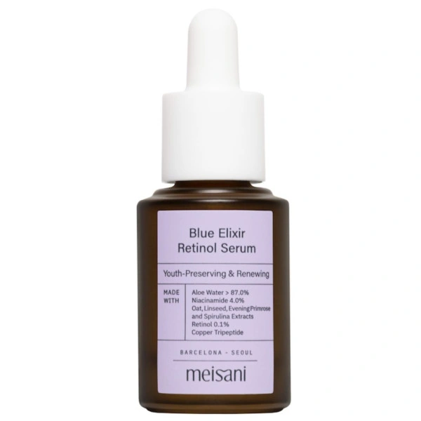 Sérum anti-edad con retinol Blue elixir Meisani 15ML