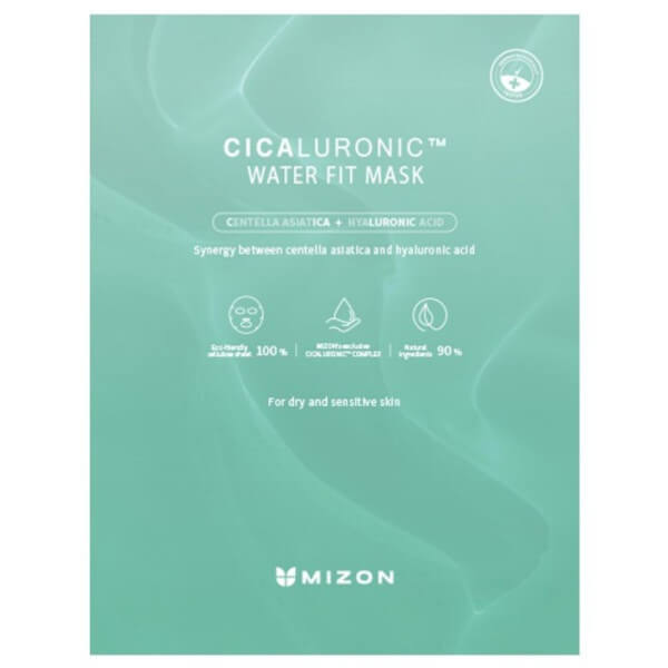 Feuchtigkeits- und beruhigende Maske Cicaluronic Mizon 24g