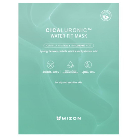 Masque hydratant & apaisant Cicaluronic Mizon 24g