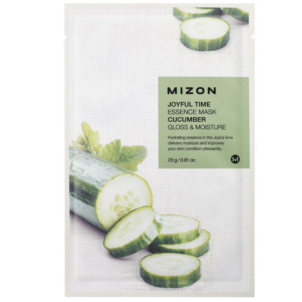 Masque hydratant au concombre Joyful time Mizon 23g