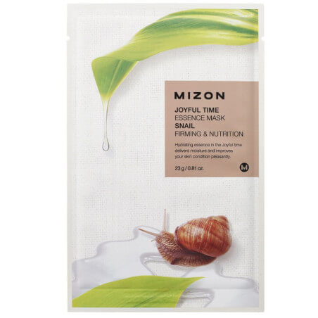 Masque lissant à la bave d'escargot Joyful time Mizon 23g