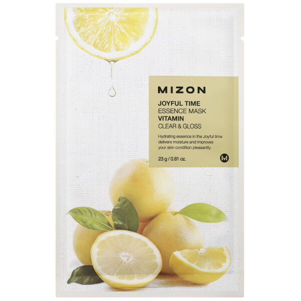 Máscara de elasticidade com vitamina C Joyful time Mizon 23g Máscara de elasticidade com vitamina C Joyful time Mizon 23g