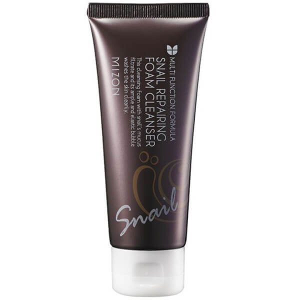 Mousse nettoyante réparatrice à la bave d'escargot Mizon 60ML