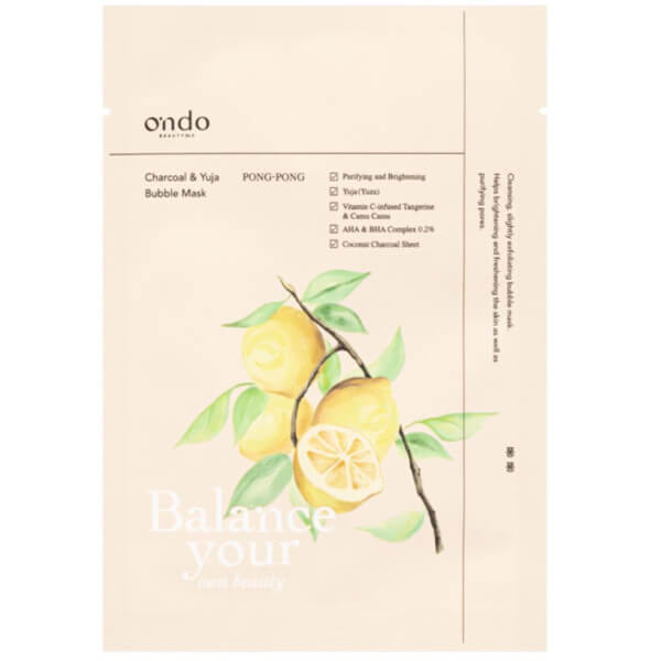 Purifiërend en bruisend houtskoolmasker van Pong-pong Ondo Beauty. Purifiërend en bruisend houtskoolmasker van Pong-pong Ondo Beauty.