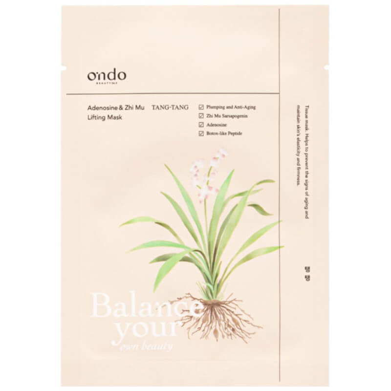 Maschera rassodante all'adenosina e zhi mu Tang-tang Ondo Beauty Maschera rassodante all'adenosina e zhi mu Tang-tang Ondo Beauty