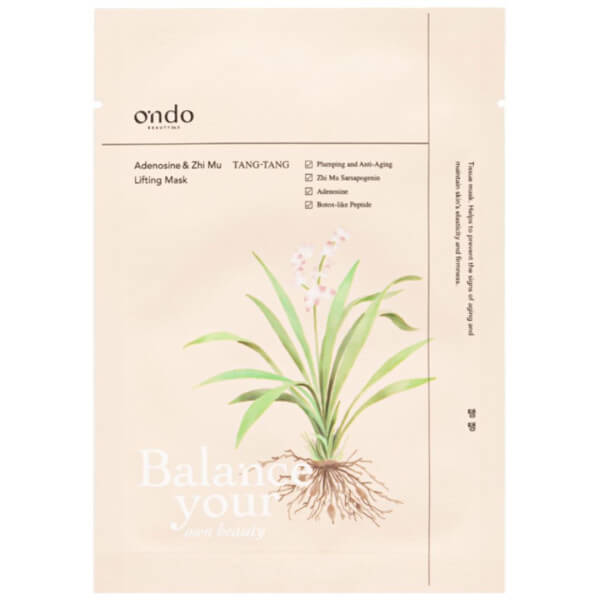 Máscara de firmeza com adenosina & zhi mu Tang-tang Ondo Beauty Máscara de firmeza com adenosina & zhi mu Tang-tang Ondo Beauty