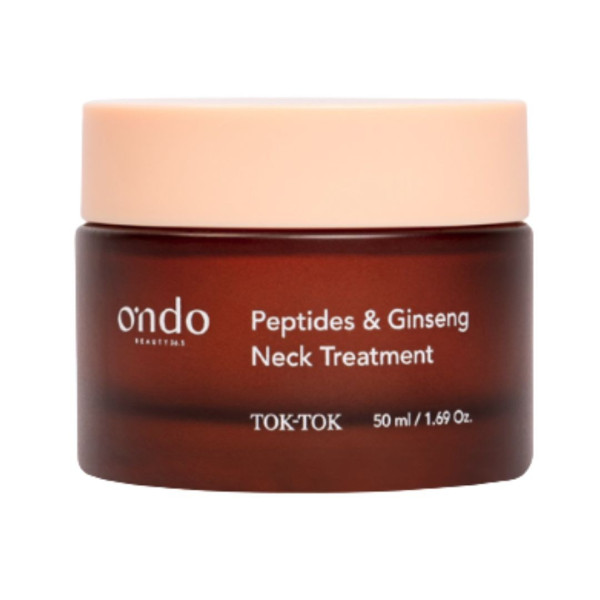 Neck and décolleté care with peptides and ginseng by Ondo Beauty 50ML