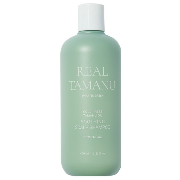 Beruhigendes Shampoo mit Tamanu-Öl Rated Green 400ML