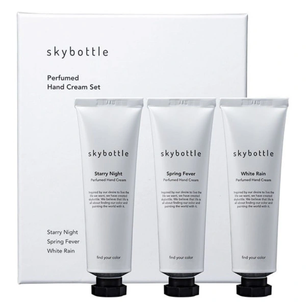 Box of 3 Skybottle 50ML scented hand creams