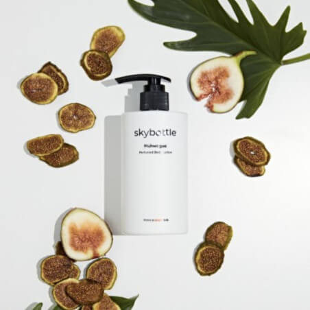 Lotion corps geparfumeerd met Muhwagua-vijg Skybottle 300g