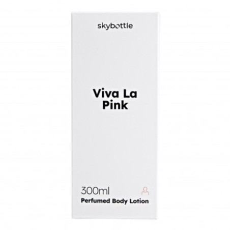 Loción corporal con aroma a cidra y pomelo Viva la pink Skybottle 300g