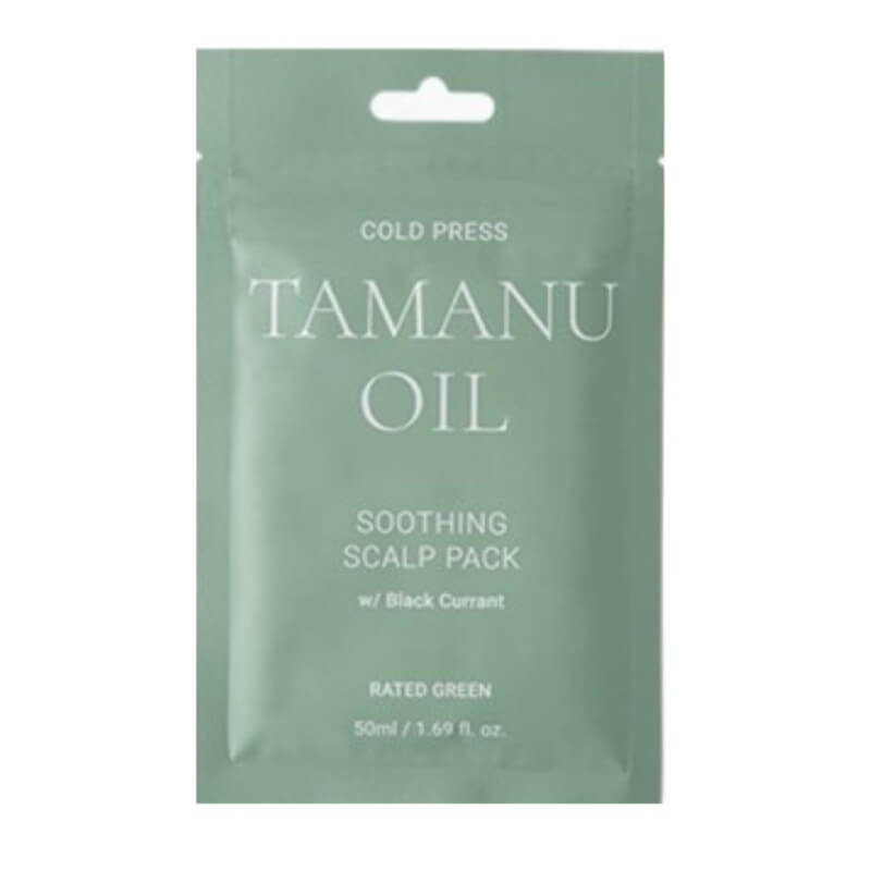 Cuidado capilar calmante com óleo de tamanu Rated Green 50ML