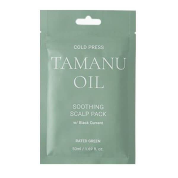 Soin cheveux apaisant à l'huile de tamanu Rated Green 50ML