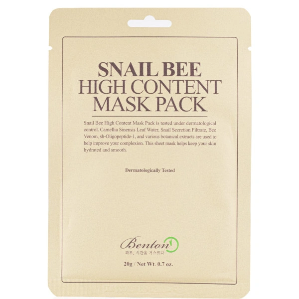 Masque Snail Bee High Content Skin Benton 20ML