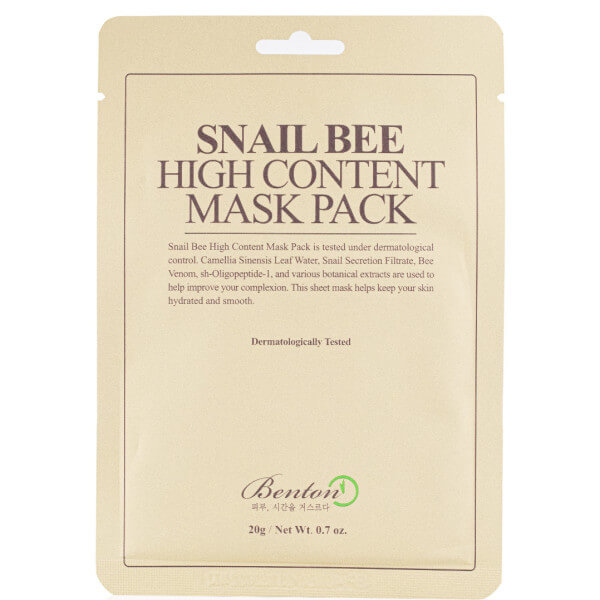 Schneckenbienen-Haut-Benton-Maske mit hohem Gehalt 20 ml