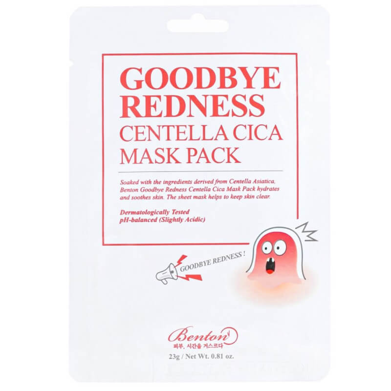 Masque apaisant Goodbye Redness Centella Benton 23ML