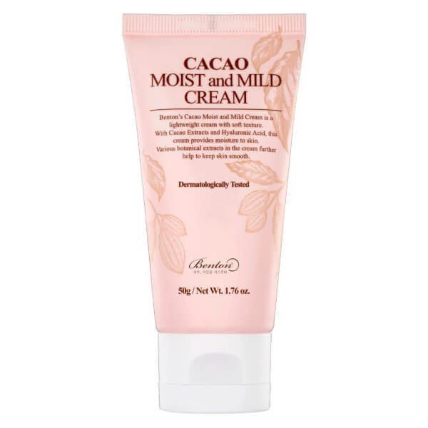 Crème hydratante légère Cacao Moist & Mild Benton 50ML