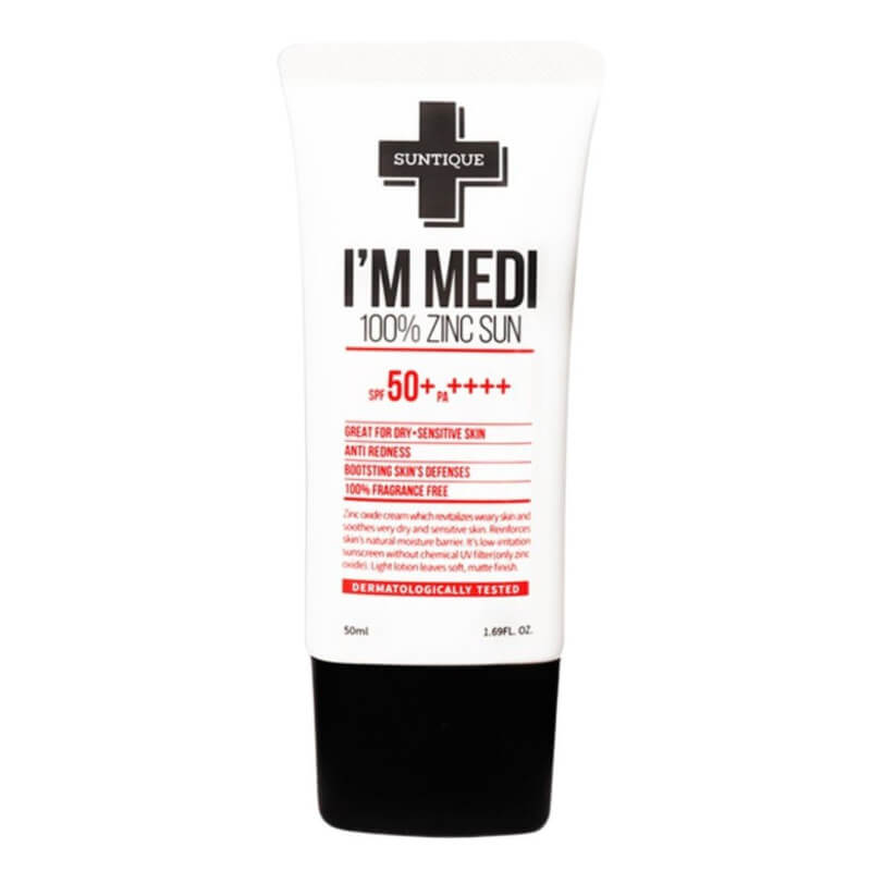 Protetor solar I'm Pure Perfect Cica SPF 50+ Suntique 50ml