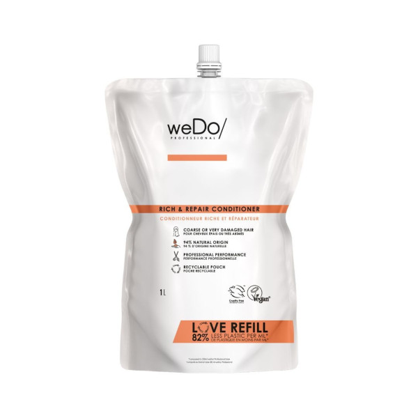 WeDo/ Balsamo professionale ricco e riparatore 1000 ml